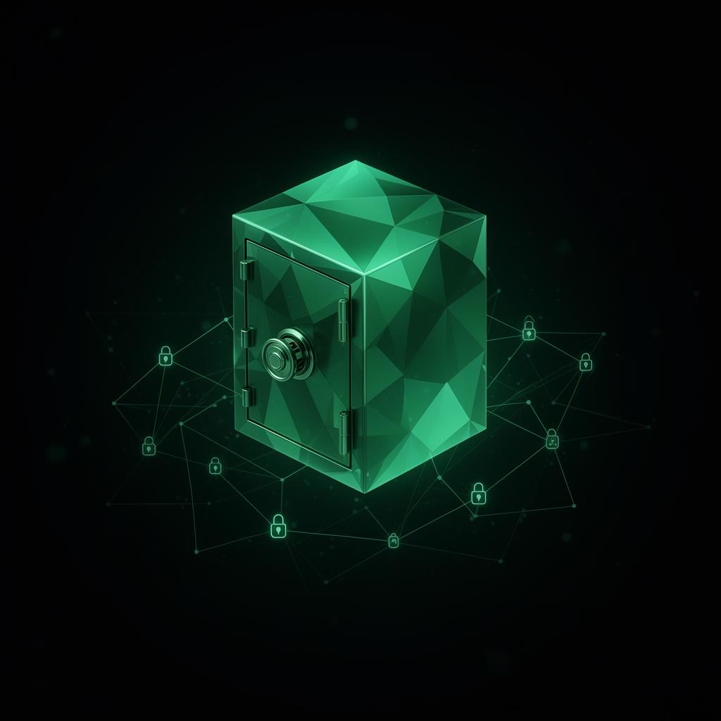 Quantum custody vault visualization
